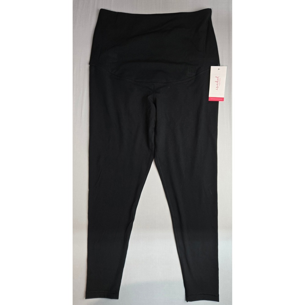 Isabel Maternity by Ingrid & Isabel Postpartum Active Leggings Black XL NWT